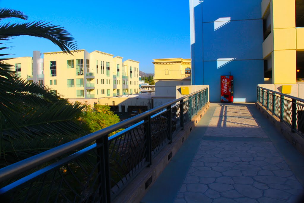 The Bridge to the Parking Ramp in Glendale, CA by MICHAEL  JIROCH  &  www.michaeljiroch.com