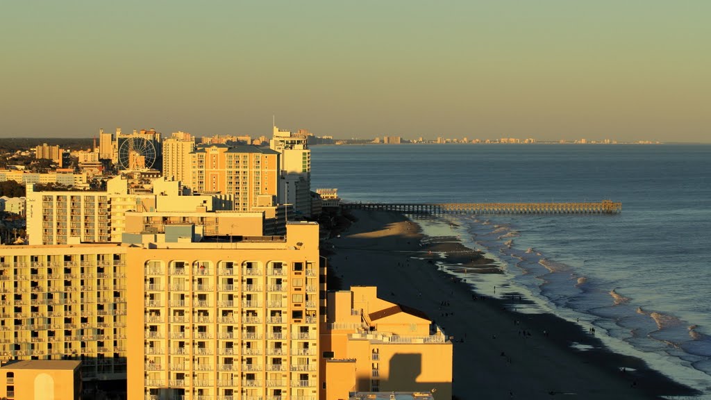 Myrtle Beach Coastline by PictureCarolina.com