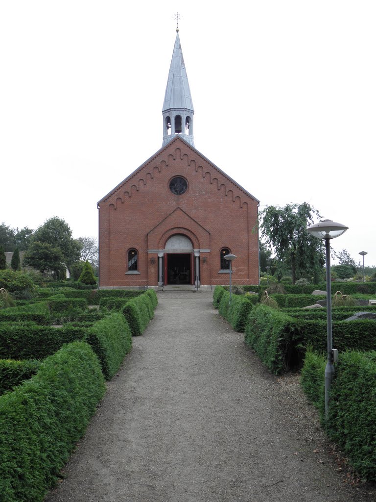 Folding kirke fra Vest by Eigil Hansen