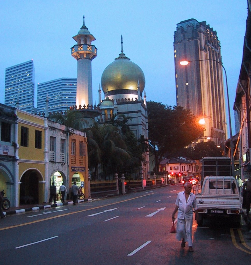 Sultan Mosque, Singapore by silberflo