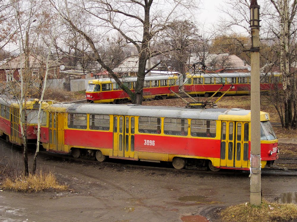 3th on the tram's circle Novozhanovo - 3-й на кругу зупинка "Новожаново" by Sasha-san