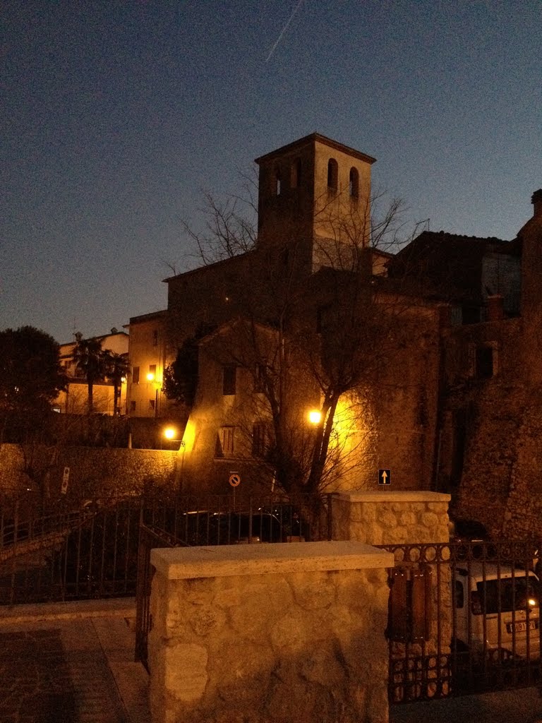 Veduta Nord delle mura di Boville Ernica by Bepix (Giuseppe de Giacometti)