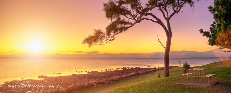 Scarborough Beach Queensland by TomHallPhotography