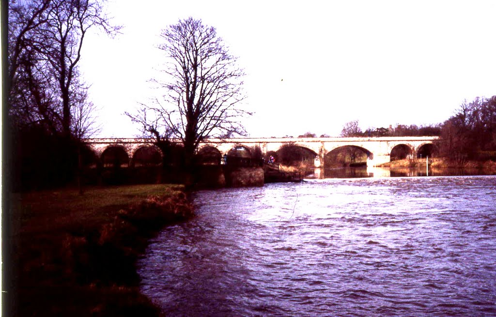 THE VIRGIN VIADUCT, Tadcaster, North Yorkshire. (See comments box for story). by Roy Pledger