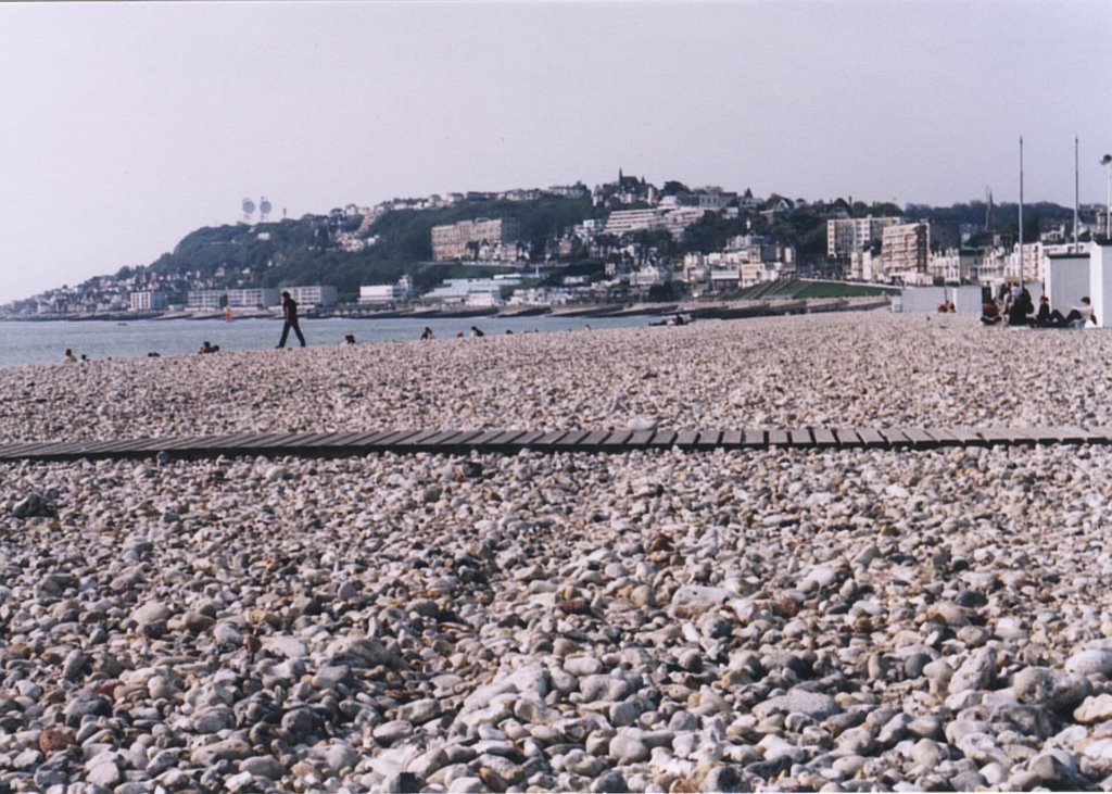 Le Havre Stein Strand by Alexander Brand