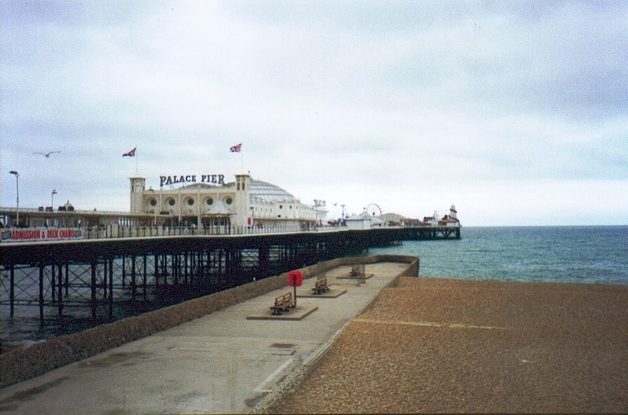 BRIGHTON - PALACE PIER by Giuseppe Tokatlian