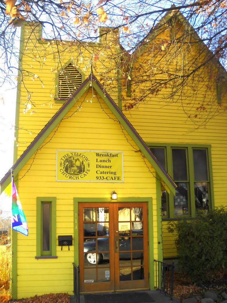 The Yellow Church Cafe, 111 South Pearl Street, Ellensburg, WA by Rock N Roll Doctor