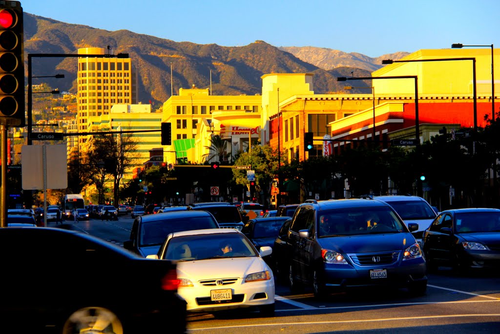 Intersection of Colorado and Brand Blvds., Glendale, CA by MICHAEL  JIROCH  &  www.michaeljiroch.com