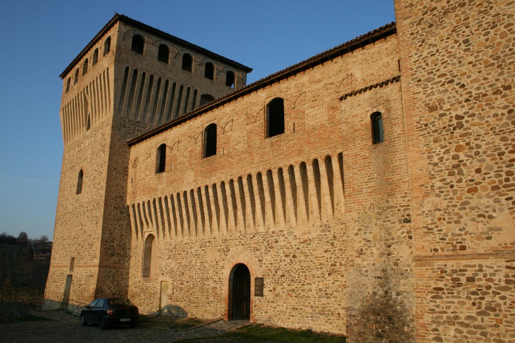 Castello di Torrechiara by Carlo Pelagalli