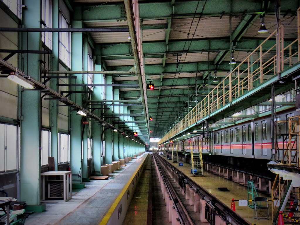 Yachiyo-Midorigaoka Train Base 東葉高速鉄道 八千代緑が丘車両基地 by ys-waiz.net