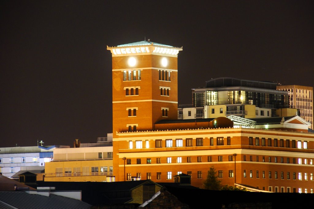 Birmingham tower clock by sburon