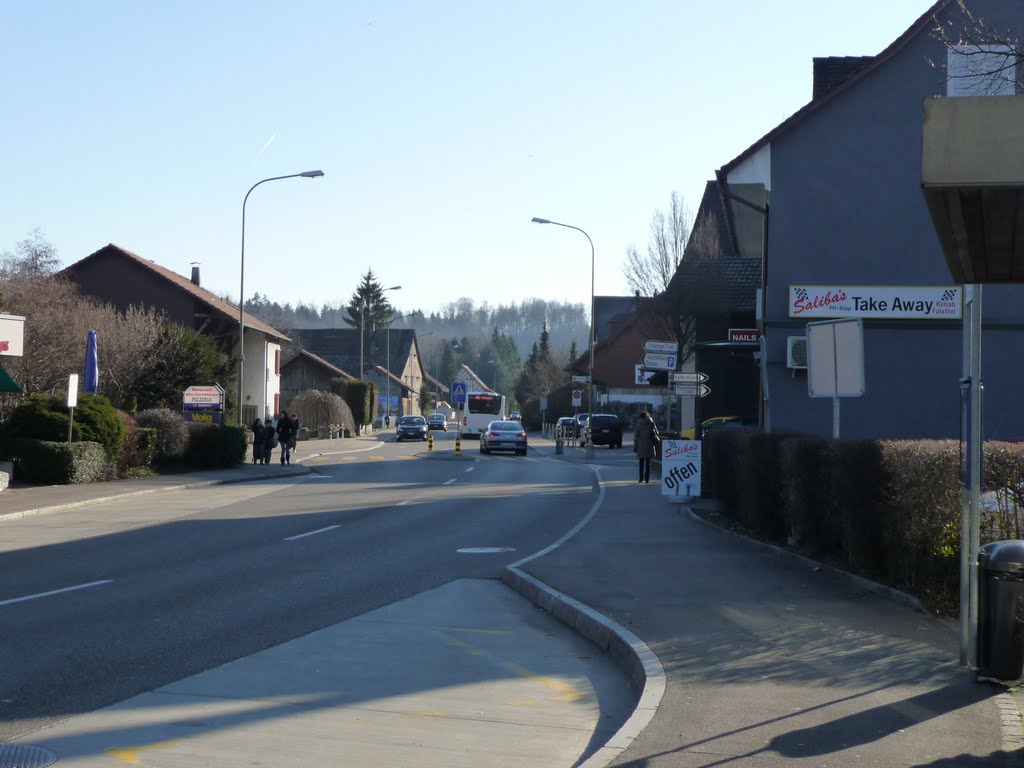 Die Wehntalerstrasse Richtung Regensdorf by bienenritter