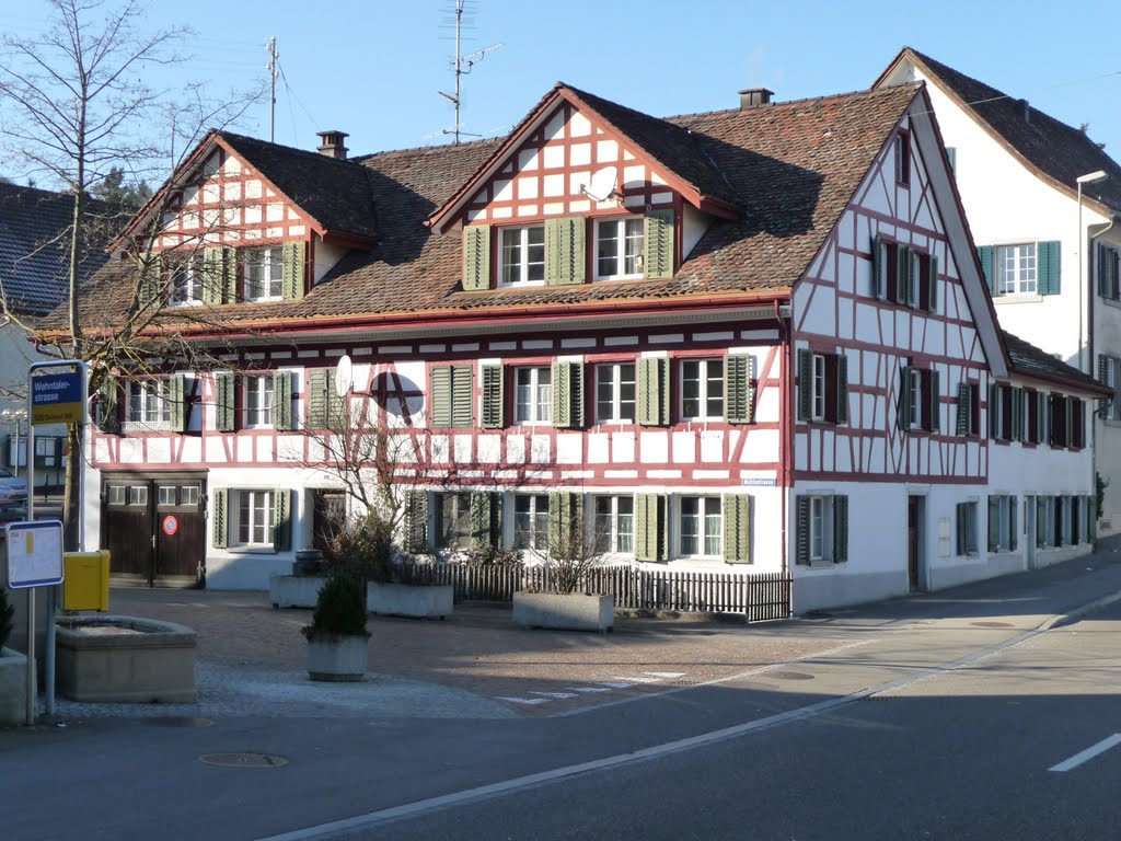 Riegelhaus an der Mühlestrasse by bienenritter