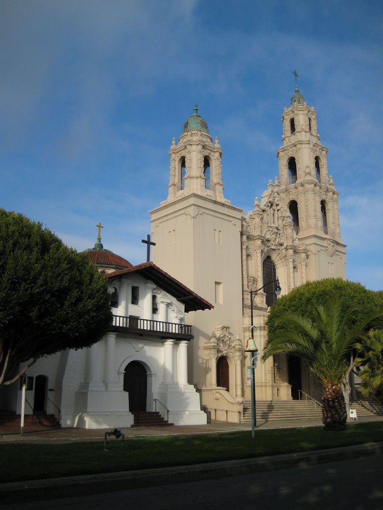 Mission Dolores and Basilica by Raúlgh