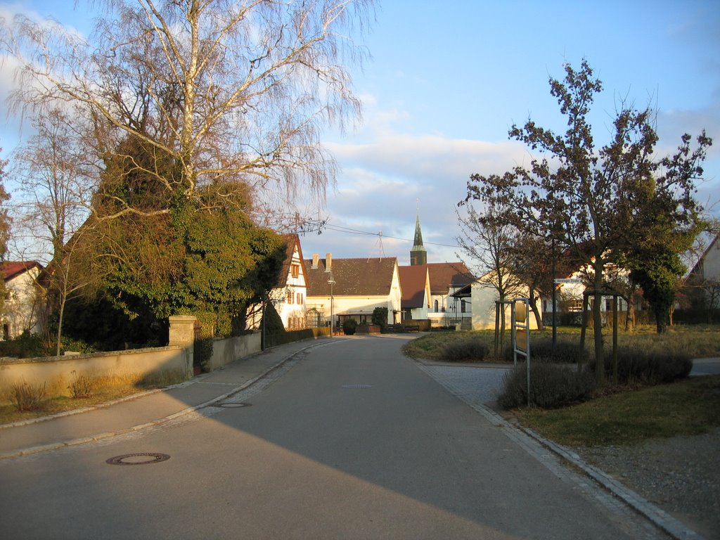 View to the church of Eckenweiler by dl1smt