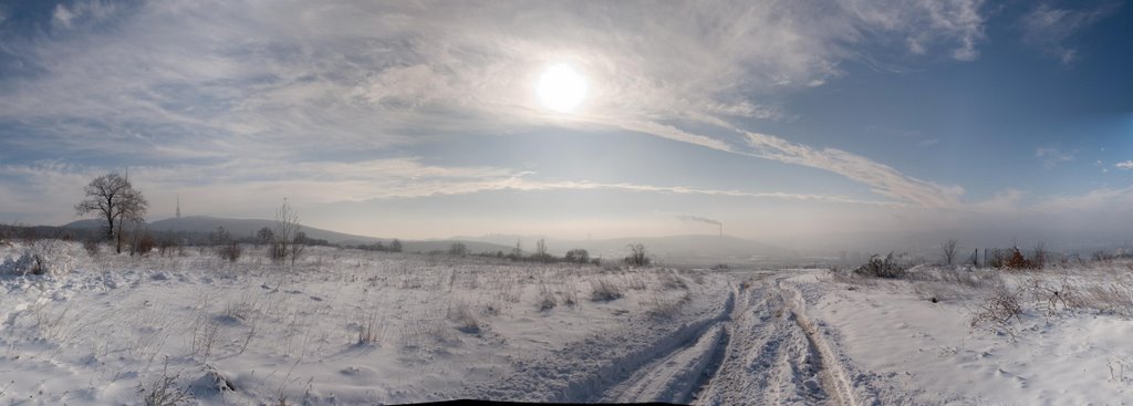 Panoramatic view - direction south by Peter Kompaník