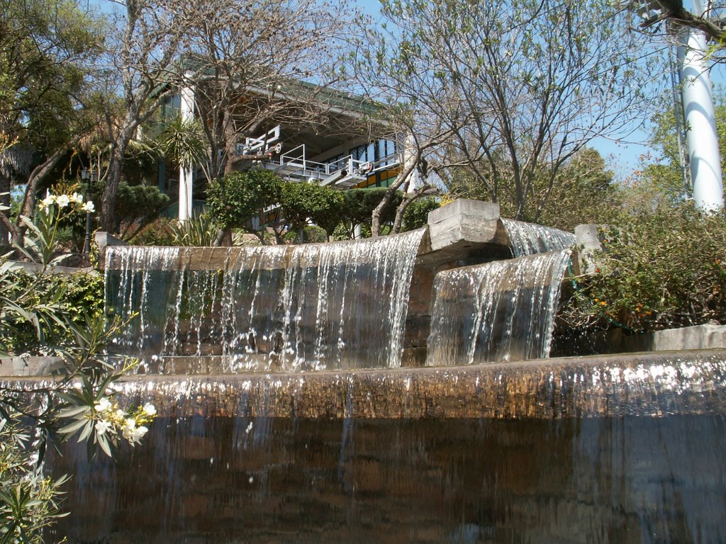 Cascade in Salta by J.G. Nuijten