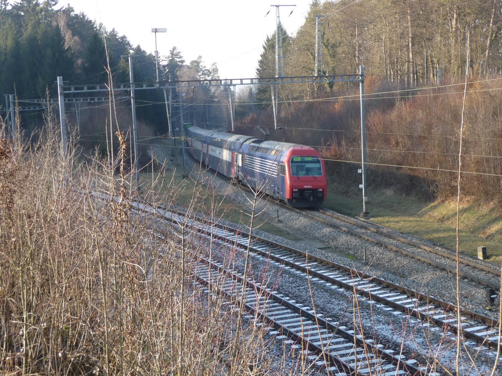 S6 hat soeben Würenlos verlassen und fährt nach Wettingen by bienenritter