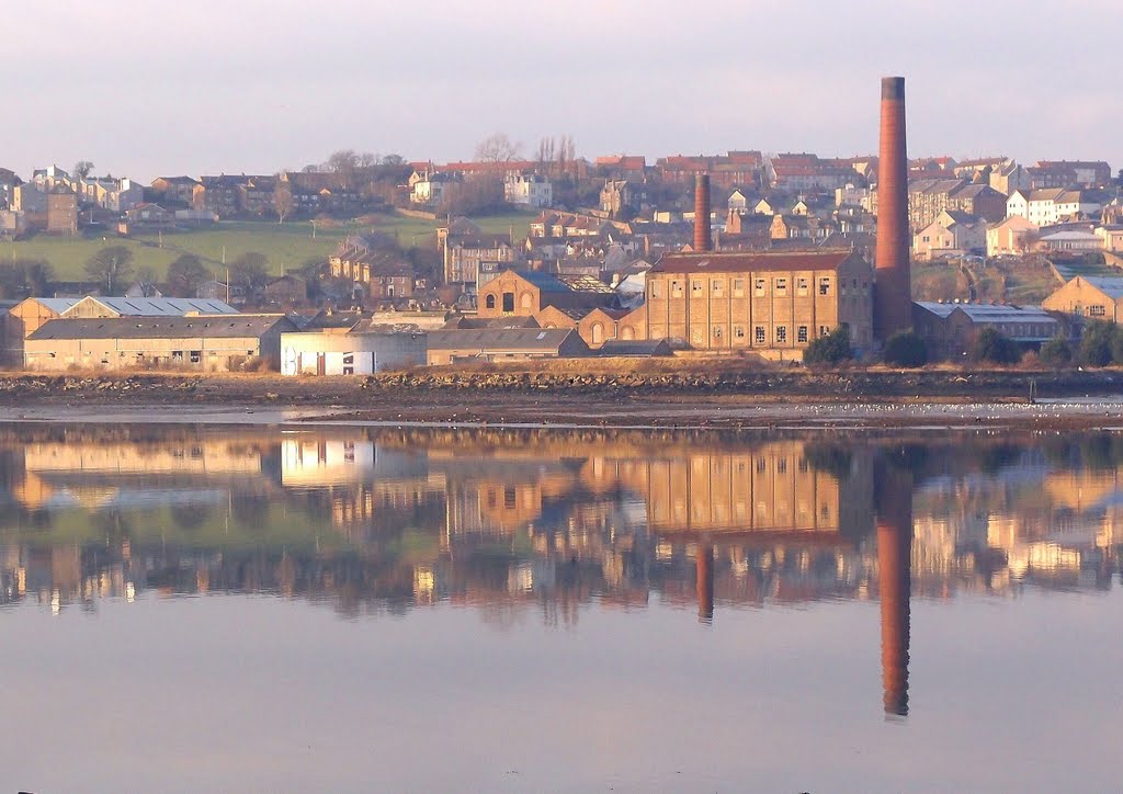 INVERKEITHING : Paper Mill Reflection by Chris. H.