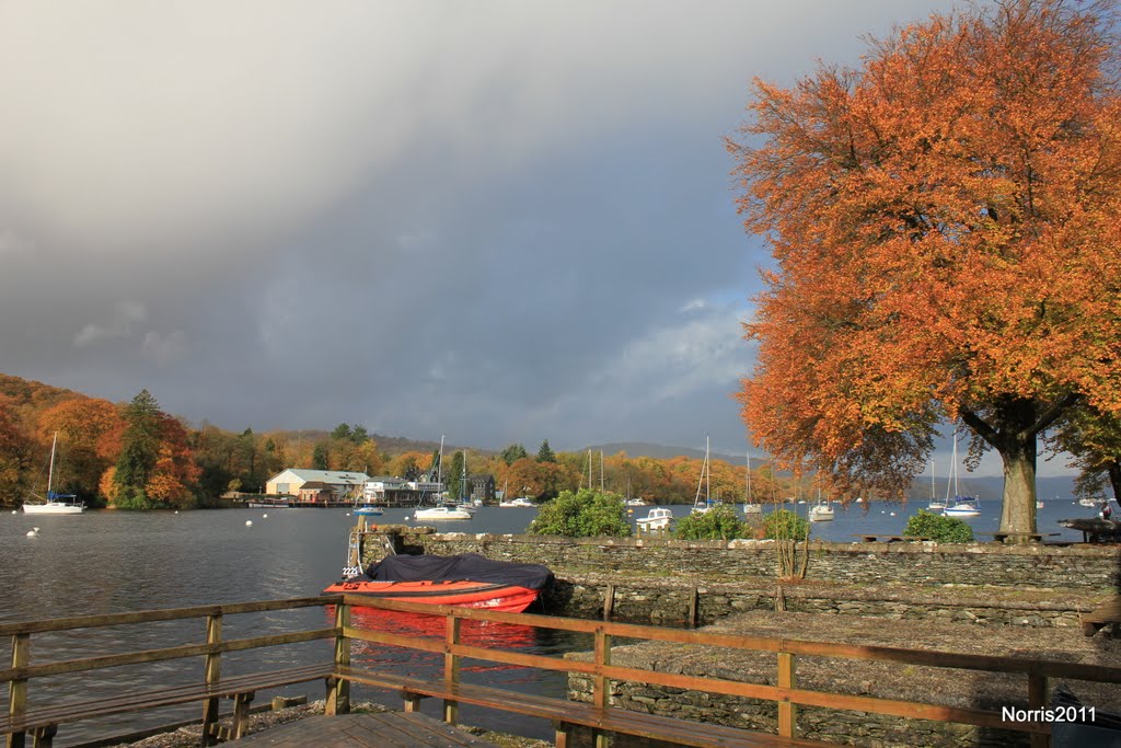 The Southern end of Lake Windermere in the Autumn. by grumpylumixuser