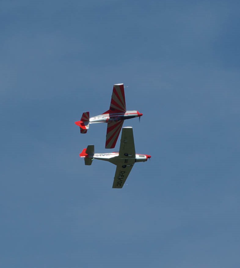 Spiegelflug des Kunstflugteams Gera - Flugtag 2007 by Daniel Große Verspoh…