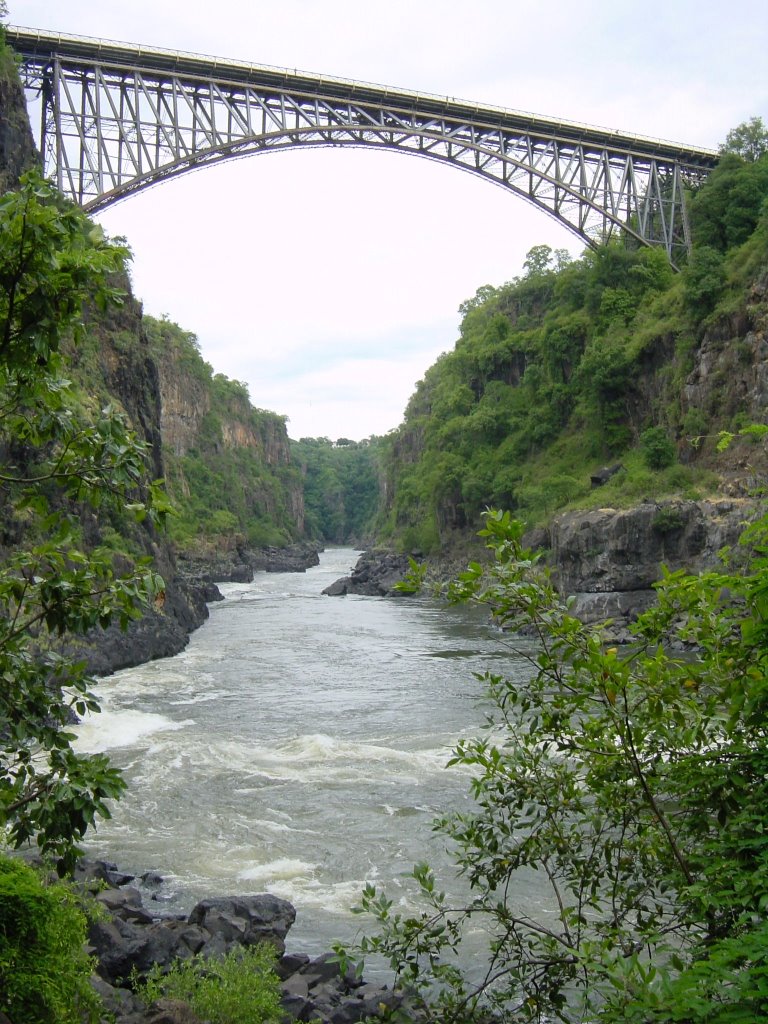 Zambia-Zimbabwe Bridge by Tryg