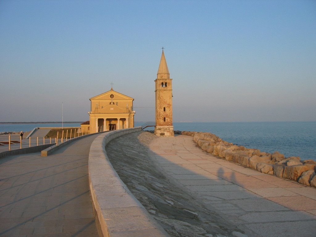 La chiesa della Madonna dell'Angelo, Caorle, Venezia. by Robert@Dona