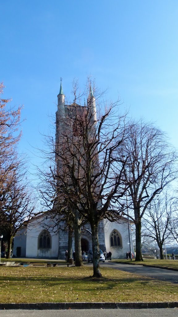 Eglise réformée Saint-Martin, Vevey by Magda GHALI