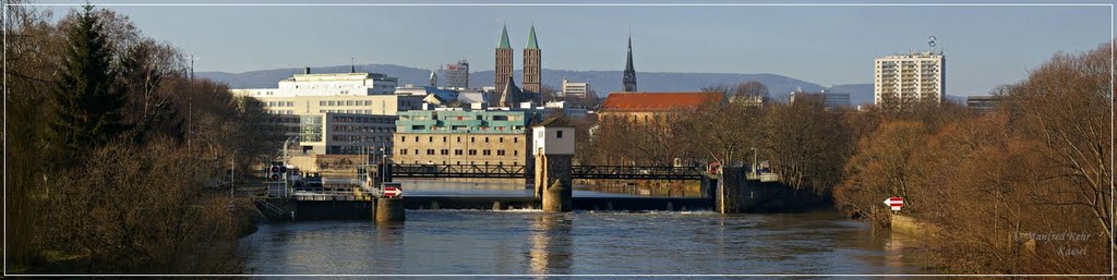 Kassel - Blick von der Hafenbrücke by mkks34123