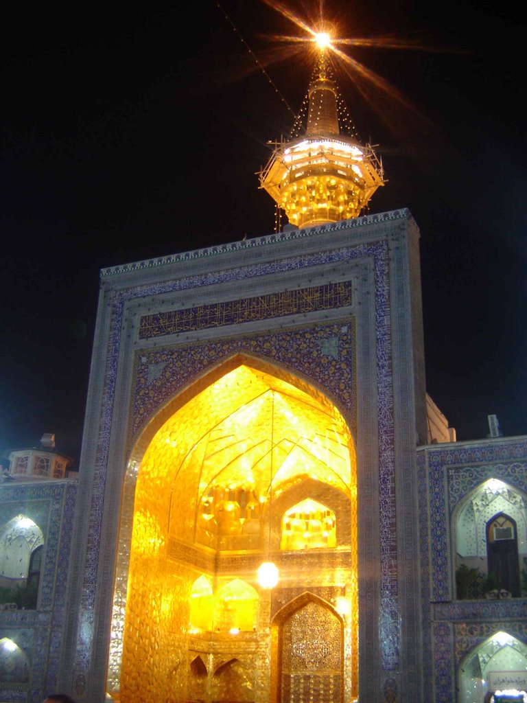 Emam reza of mashhad city ایوان طلا صحن انقلاب by movahedi