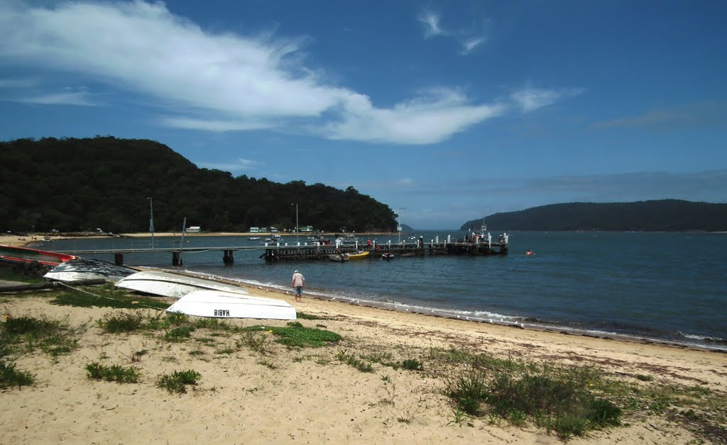 Patonga Wharf by Alan Farlow