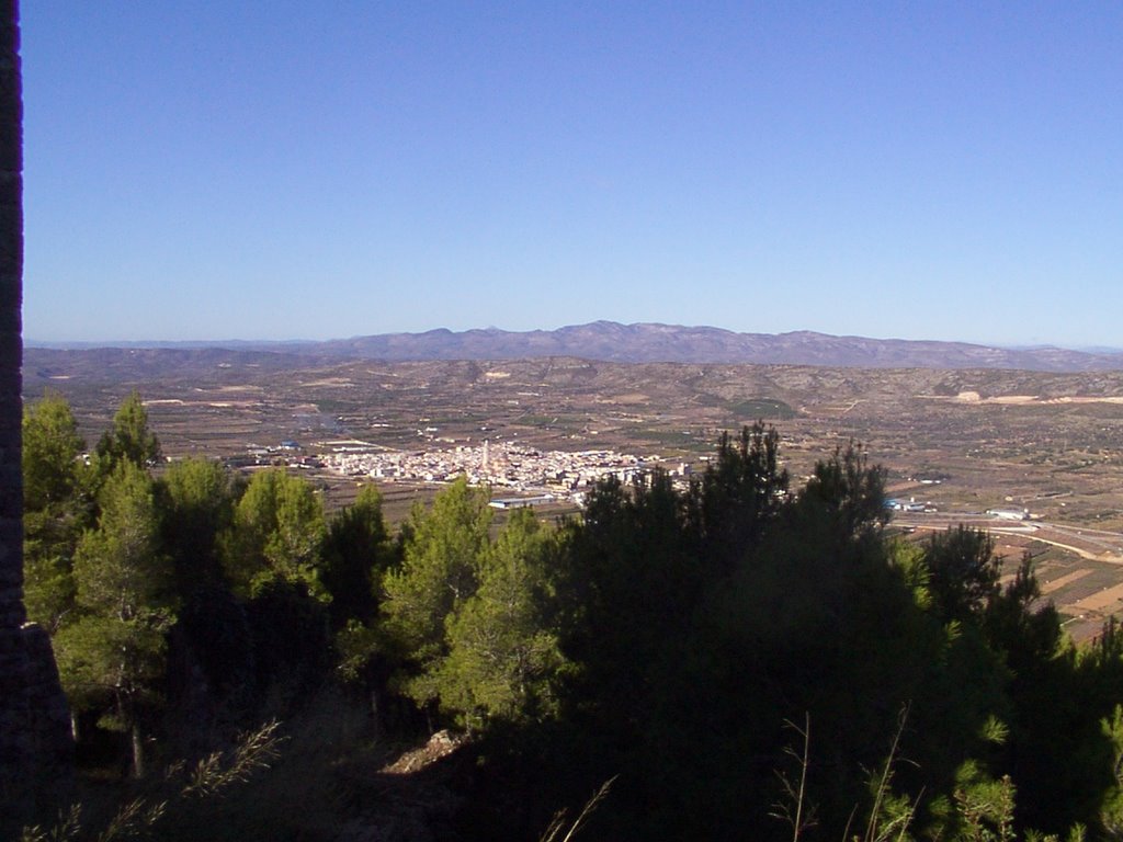 View from Castel Chivert to Alcala by Heitec