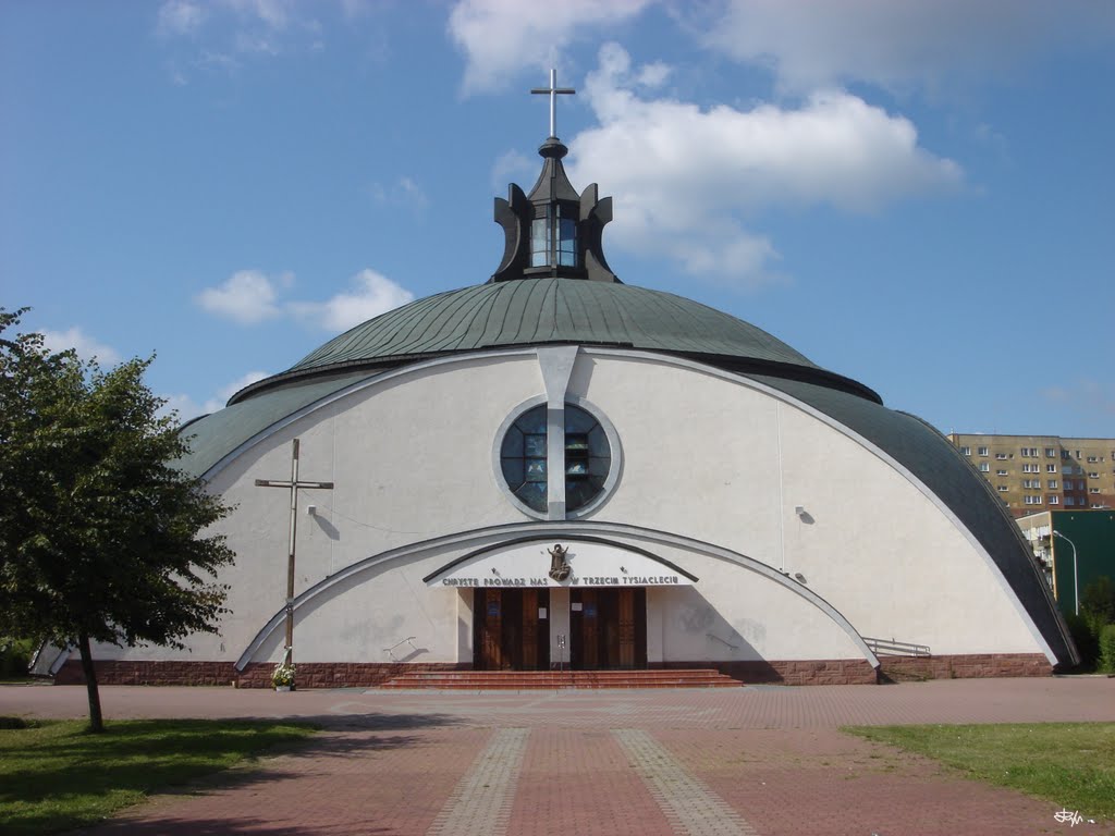 Stalowa Wola - modern church by takis dimitrakakis