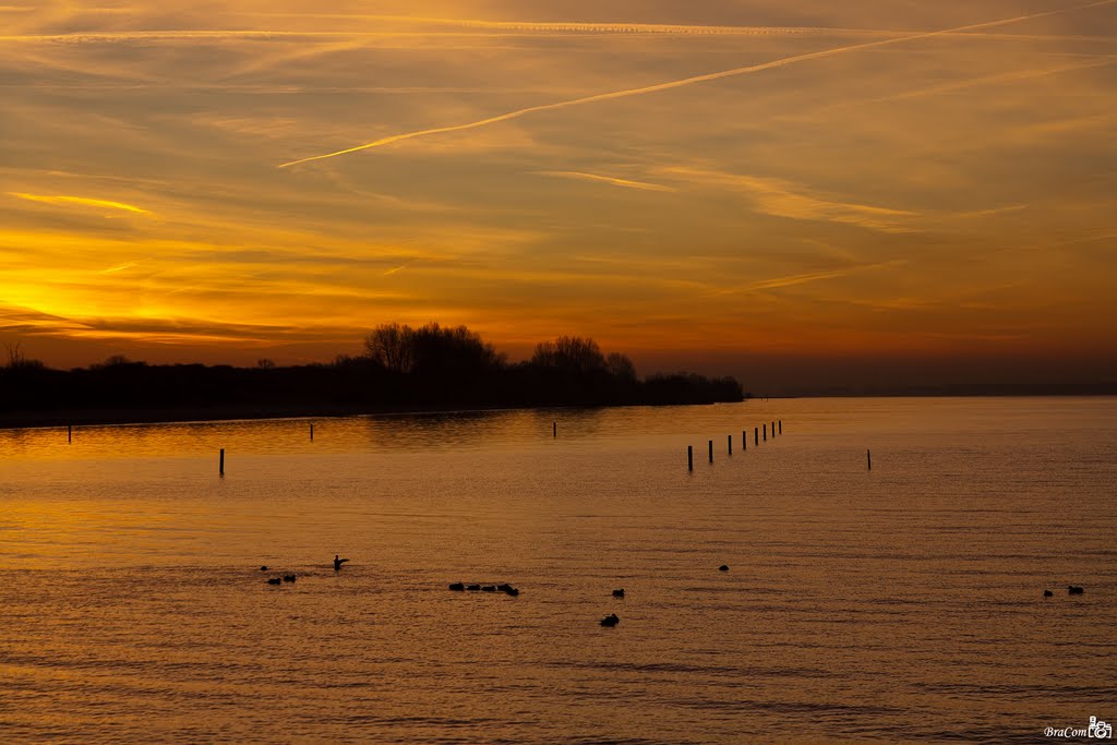 Sunrise, Haringvliet by © BraCom (Bram)