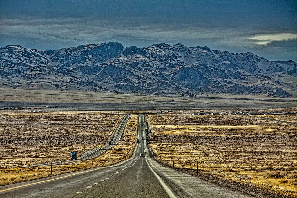 I-80 Emigrant Grade & Shoshone Range by Brenton Cooper