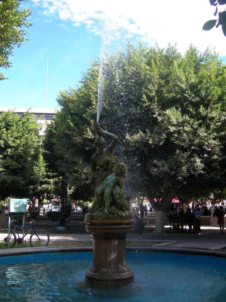 Fuente de la Plaza de Armas by Erzigoto