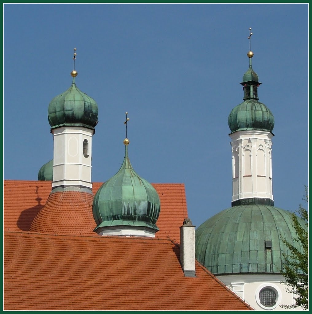 Die Kuppeln von Klosterlechfeld waren Vorbild. by Richard Mayer