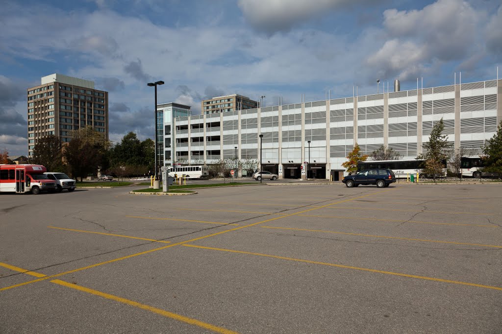 York University Arboretum Lane Parking Garage by Paul Lantz