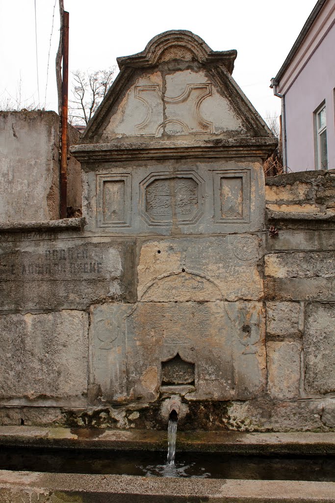 Old fountain in Tutrakan by aticank