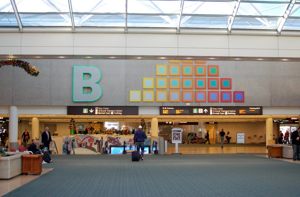 Terminal B, Orlando International Airport, Orlando, FL by Scotch Canadian