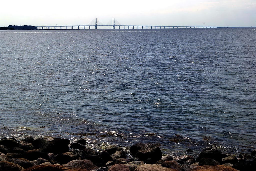 Puente de Oresund, Malmoe-Copenhague, Malmoe, Suecia by Antonio Alba