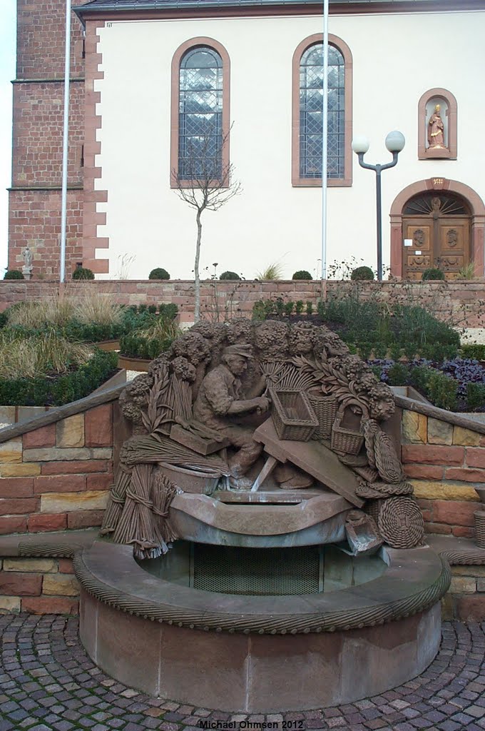 Korbmacherbrunnen in Wörth am Rhein OT Schaidt by Michael Ohmsen