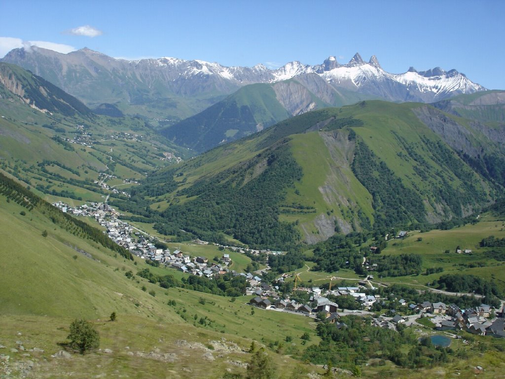 Vue depuis le Col de la Croix de Fer by booh