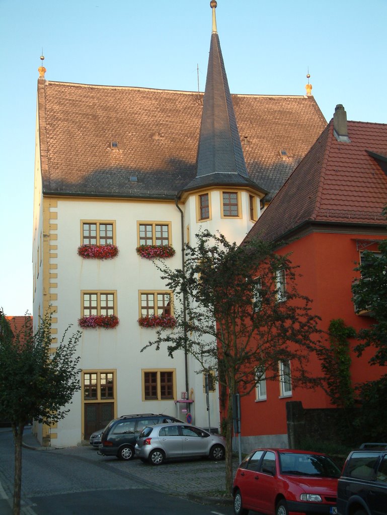 Typical house in the historic City of Volkach by jphilipp