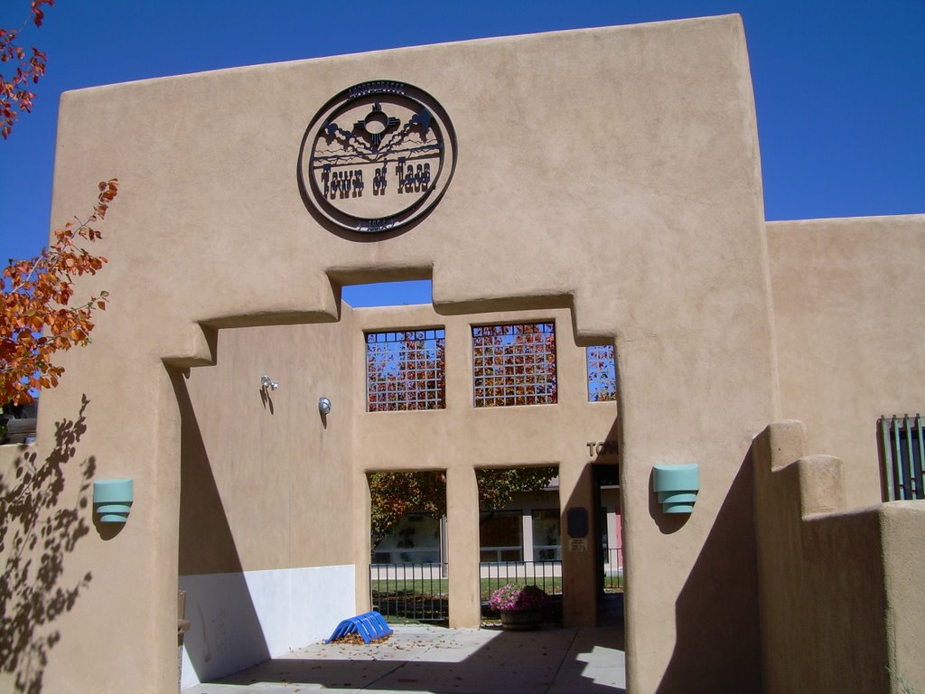 Taos Town Hall by jspath55