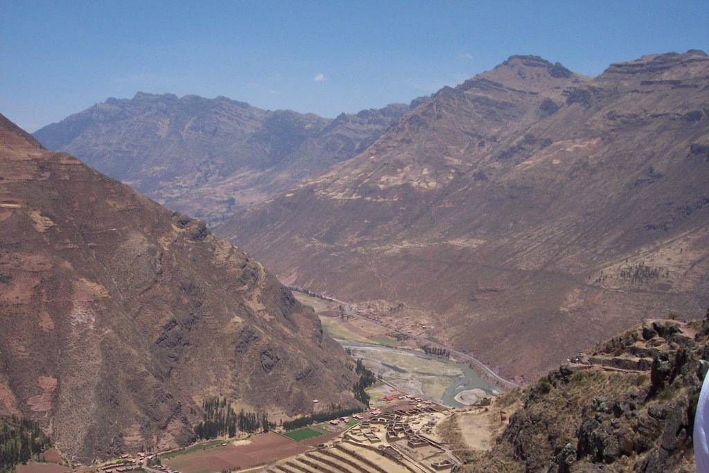 Sacred Valley from Pisac Ruins by DibsXIII