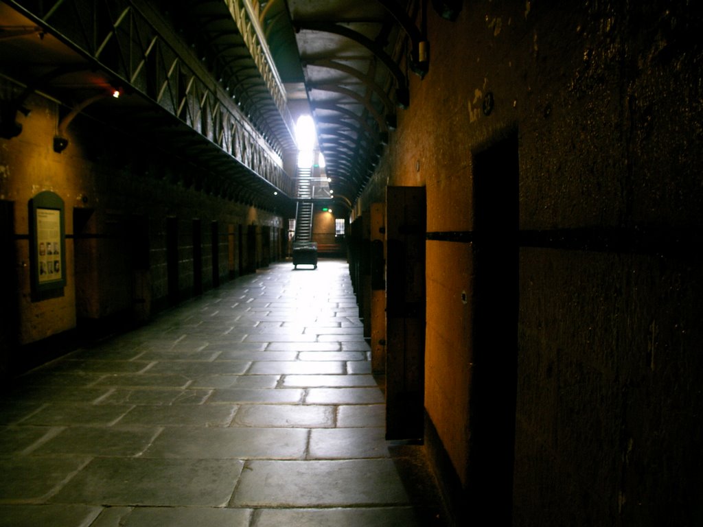 Melbourne Gaol by S & S Markham