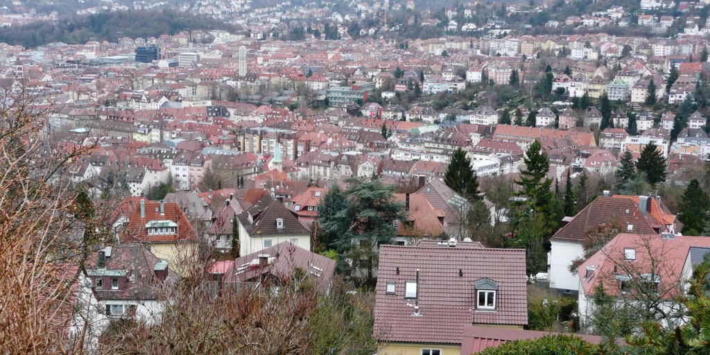 Blick von der Gustav-Siegle-Straße by Qwesy