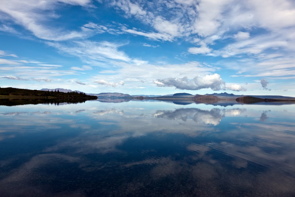 Þingvallavatn Iceland, Island by ronschroeder