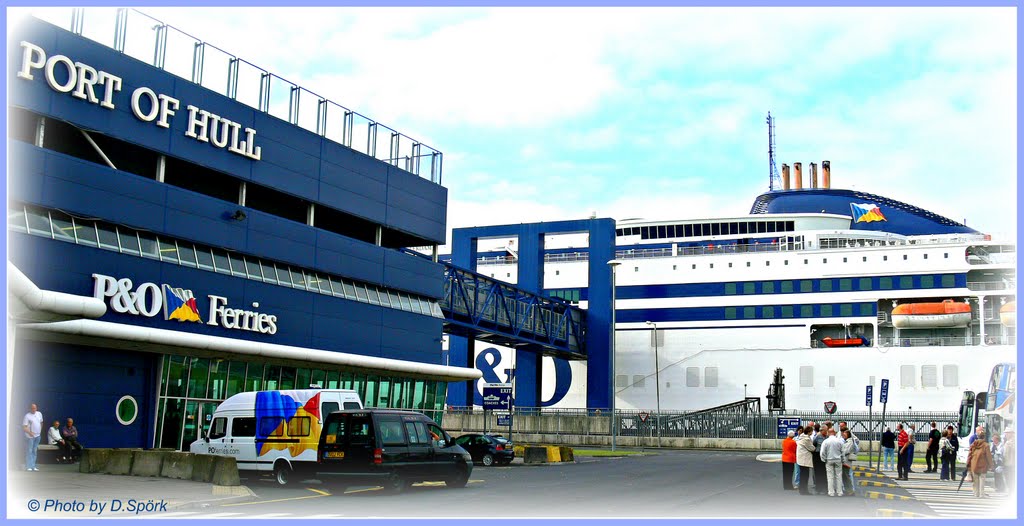 Ferry Rotterdam-Hull (in the Port of Hull) by © Didi S.